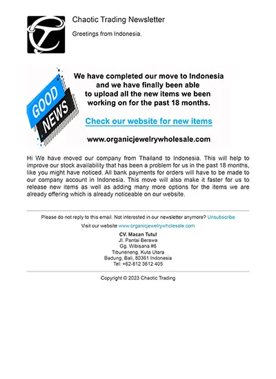 Email campaign b2b