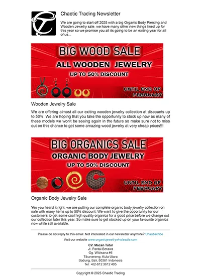 Email campaign b2b
